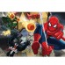 Puzzle 100 pièces : spiderman mène le combat  Trefl    027050